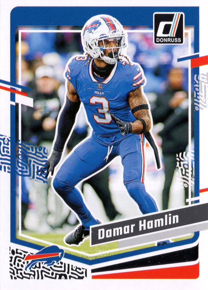 #27 Damar Hamlin - Buffalo Bills - 2023 Donruss Football