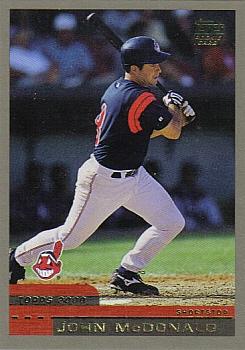 #T27 John McDonald - Cleveland Indians - 2000 Topps Traded & Rookies Baseball