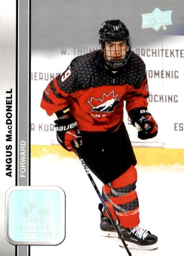 #27 Angus MacDonell - Canada - 2023 Upper Deck Team Canada Juniors Hockey