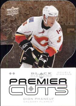 #PDC27 Dion Phaneuf - Calgary Flames - 2008-09 Upper Deck Black Diamond - Premier Die Cut Hockey