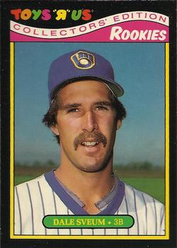 #27 Dale Sveum - Milwaukee Brewers - 1987 Topps Toys "R" Us Rookies Baseball