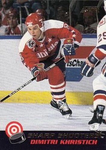 #27 Dimitri Khristich - Washington Capitals - 1992-93 Score - Sharp Shooters Hockey
