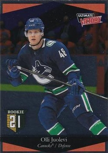 #UV-27 Olli Juolevi - Vancouver Canucks - 2020-21 Upper Deck - Ultimate Victory Hockey