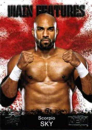 #MF-27 Scorpio Sky - 2021 Upper Deck AEW - Main Features Wrestling
