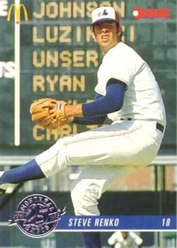 #27 Steve Renko - Montreal Expos - 1993 Donruss McDonald's Montreal Expos 25th Anniversary Baseball
