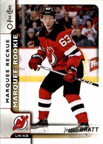 #627 Jesper Bratt - New Jersey Devils - 2017-18 O-Pee-Chee Hockey