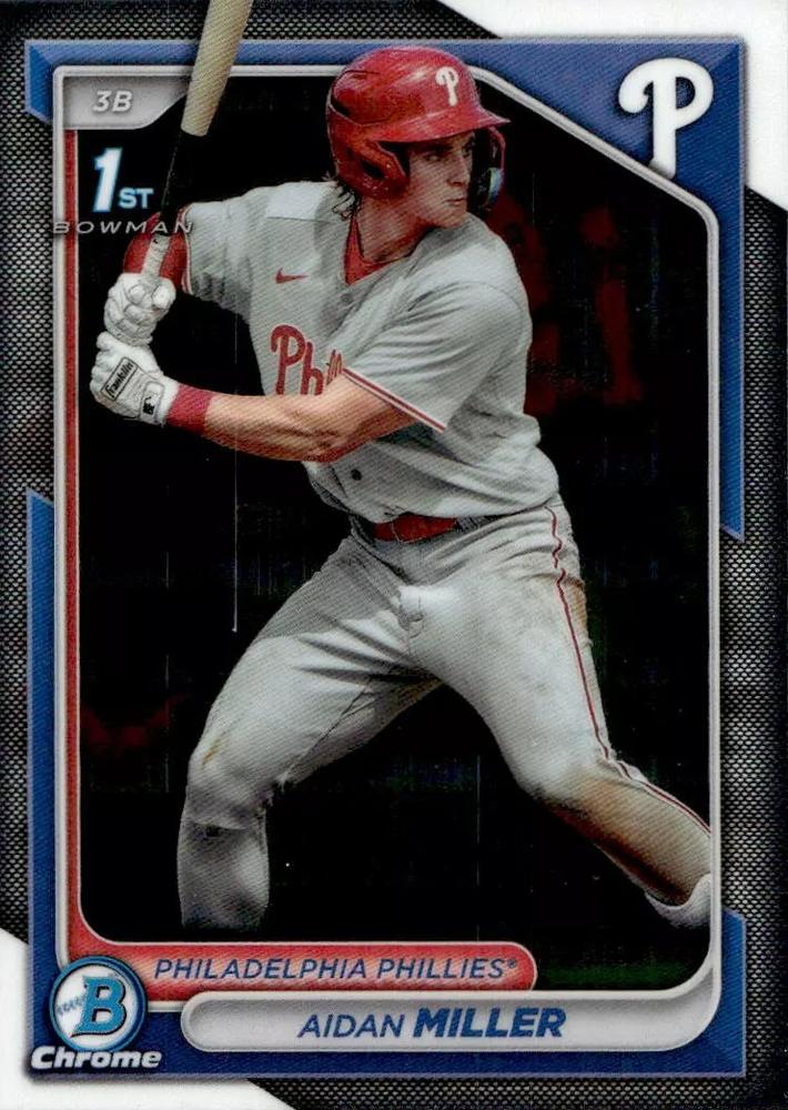 #BCP-27 Aidan Miller - Philadelphia Phillies - 2024 Bowman - Chrome Prospects Baseball