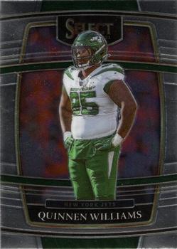 #27 Quinnen Williams - New York Jets - 2021 Panini Select Football