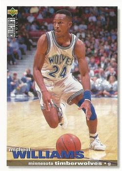 #27 Micheal Williams - Minnesota Timberwolves - 1995-96 Collector's Choice Basketball