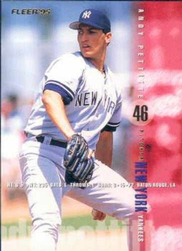 #U-27 Andy Pettitte - New York Yankees - 1995 Fleer Update Baseball