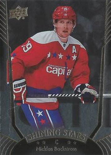 #SS-27 Nicklas Backstrom - Washington Capitals - 2016-17 Upper Deck - Shining Stars Hockey