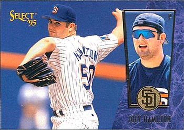 #27 Joey Hamilton - San Diego Padres - 1995 Select Baseball