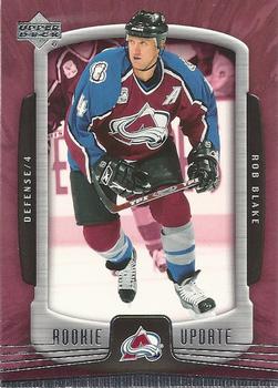 #27 Rob Blake - Colorado Avalanche - 2005-06 Upper Deck Rookie Update Hockey