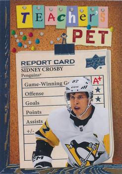 #TP-27 Sidney Crosby - Pittsburgh Penguins - 2023-24 Upper Deck - Teacher's Pet Hockey
