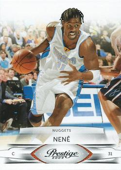 #27 Nene - Denver Nuggets - 2009-10 Panini Prestige Basketball