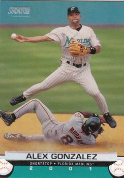 #27 Alex Gonzalez - Florida Marlins - 2001 Stadium Club Baseball