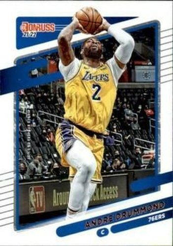#27 Andre Drummond - Philadelphia 76ers - 2021-22 Donruss Basketball