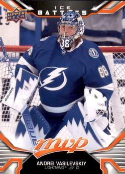 #27 Andrei Vasilevskiy - Tampa Bay Lightning - 2022-23 Upper Deck MVP - Ice Battles Hockey