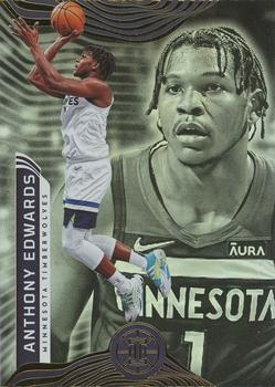 #27 Anthony Edwards - Minnesota Timberwolves - 2021-22 Panini Illusions Basketball