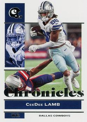 #27 CeeDee Lamb - Dallas Cowboys - 2021 Panini Chronicles Football