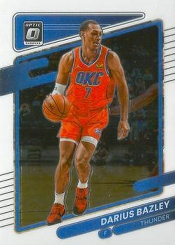 #27 Darius Bazley - Oklahoma City Thunder - 2021-22 Donruss Optic Basketball