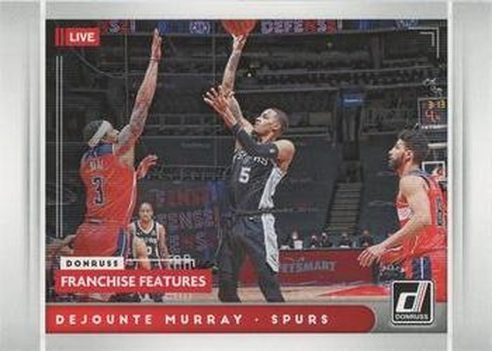 #27 Dejounte Murray - San Antonio Spurs - 2021-22 Donruss - Franchise Features Basketball