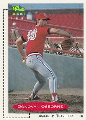 #27 Donovan Osborne - Arkansas Travelers - 1991 Classic Best Baseball
