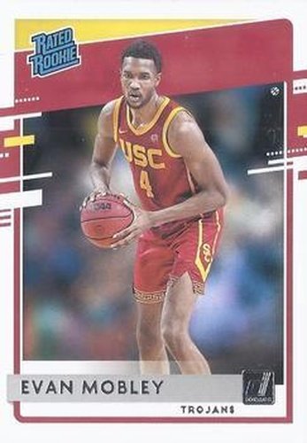 #27 Evan Mobley - USC Trojans - 2021 Panini Chronicles Draft Picks Basketball