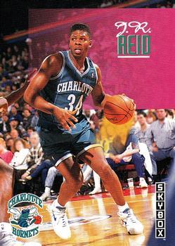 #27 J.R. Reid - Charlotte Hornets - 1992-93 SkyBox Basketball