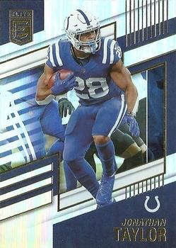 #27 Jonathan Taylor - Indianapolis Colts - 2022 Donruss Elite Football