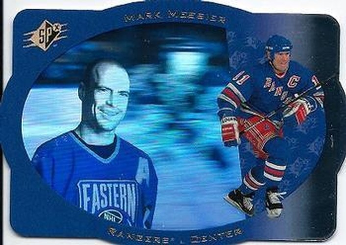 #27 Mark Messier - New York Rangers - 1996-97 SPx Hockey