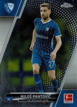 #27 Miloš Pantovi? - VfL Bochum 1848 - 2021-22 Topps Chrome Bundesliga Soccer