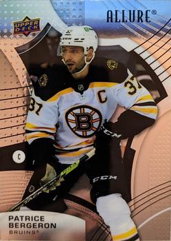 #27 Patrice Bergeron - Boston Bruins - 2021-22 Upper Deck Allure Hockey