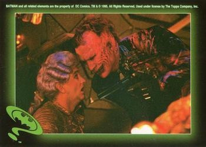 #27 Two-Face - 1995 Topps Batman Forever Stickers