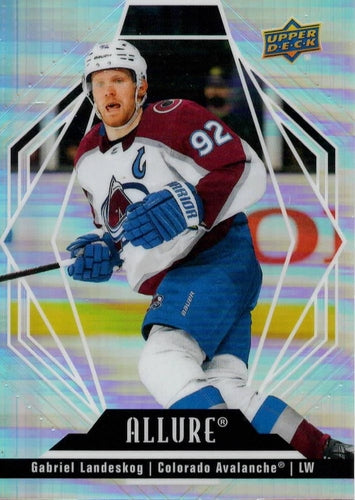 #27 Gabriel Landeskog - Colorado Avalanche - 2022-23 Upper Deck Allure Hockey