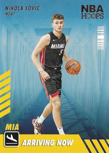 #27 Nikola Jovic - Miami Heat - 2022-23 Hoops - Arriving Now Basketball