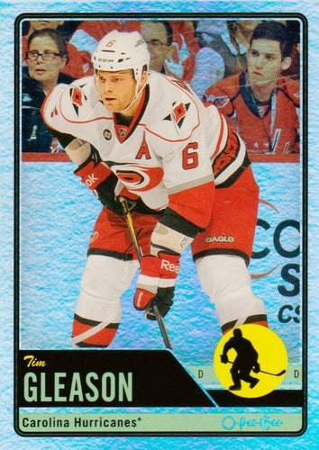 #27 Tim Gleason - Carolina Hurricanes - 2012-13 O-Pee-Chee - Rainbow Hockey