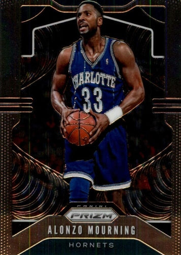 #27 Alonzo Mourning - Charlotte Hornets - 2019-20 Panini Prizm Basketball