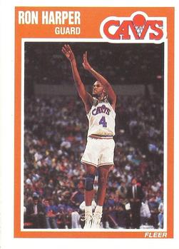 #27 Ron Harper - Cleveland Cavaliers - 1989-90 Fleer Basketball