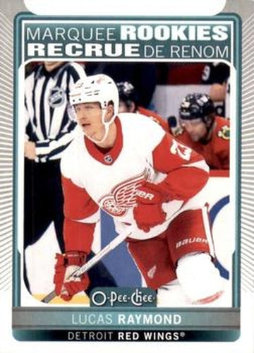 #627 Lucas Raymond - Detroit Red Wings - 2021-22 O-Pee-Chee Hockey