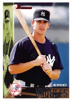 #27 Eric Knowles - New York Yankees - 1995 Bowman Baseball