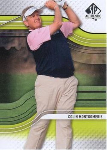 #27 Colin Montgomerie - 2012 SP Authentic Golf