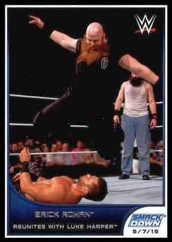 #27 Erick Rowan - 2016 Topps WWE Road to Wrestlemania Wrestling