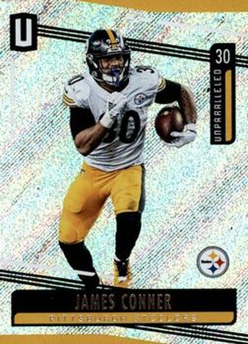 #27 James Conner - Pittsburgh Steelers - 2019 Panini Unparalleled Football
