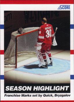 #27 Ilya Bryzgalov / Jonathan Quick - Phoenix Coyotes / Los Angeles Kings - 2010-11 Score Hockey