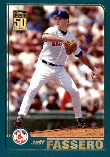 #27 Jeff Fassero - Boston Red Sox - 2001 Topps Baseball