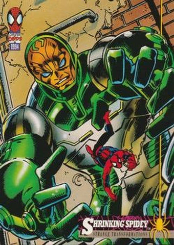 #27 Shrinking Spidey - 1994 Fleer The Amazing Spider-Man