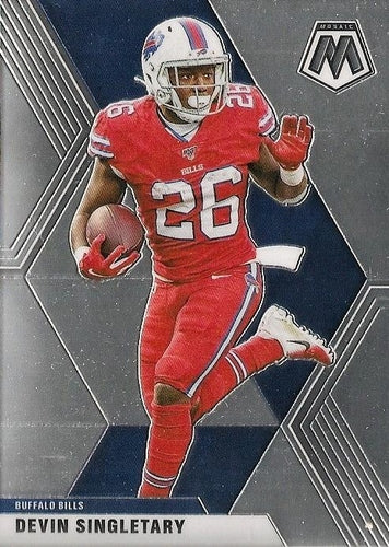 #27 Devin Singletary - Buffalo Bills - 2020 Panini Mosaic Football
