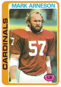 #27 Mark Arneson - St. Louis Cardinals - 1978 Topps Football