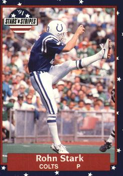#27 Rohn Stark - Indianapolis Colts - 1991 Fleer Stars 'n Stripes Football